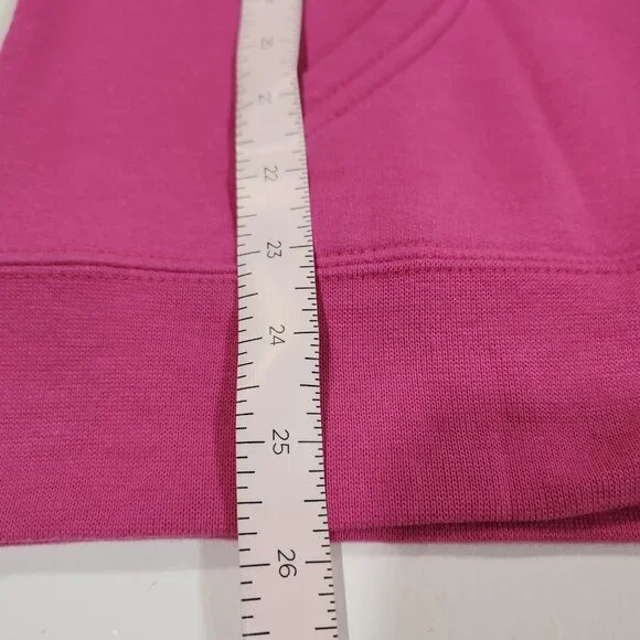 Ladies Harley Davidson Dark Pink Hoodie, Size S - Picture 8 of 8